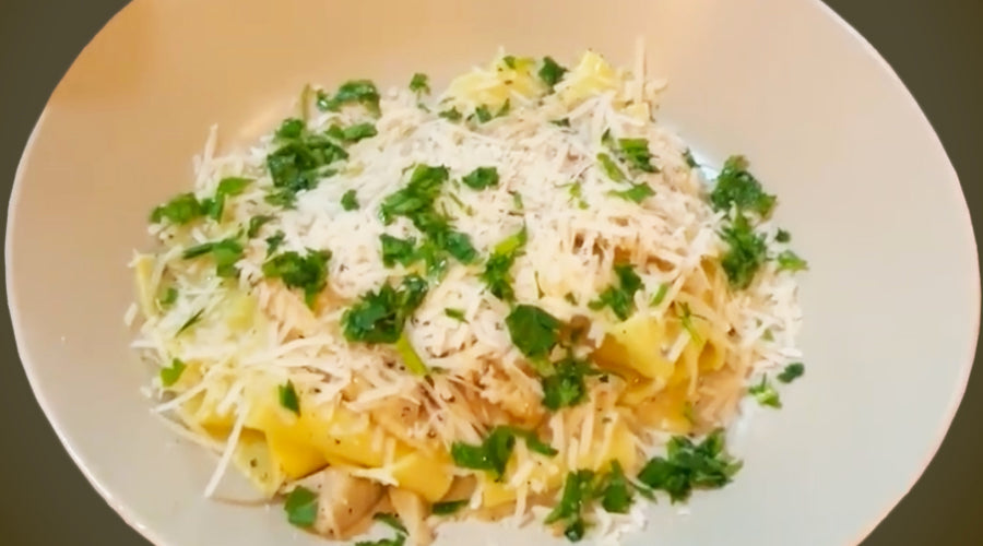 Fresh Pappardelle with Porcini Mushrooms - Recepie