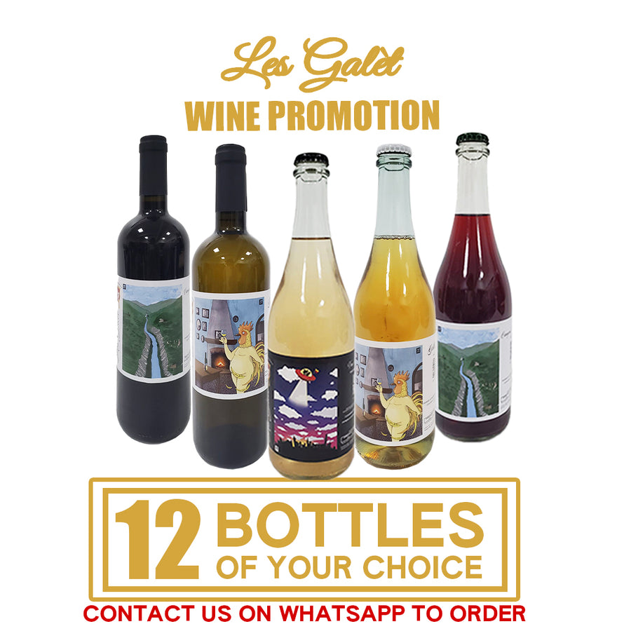 12 LES GALÈT Bottles Package SUPER PROMOTION! (Contact us on Whatsapp)