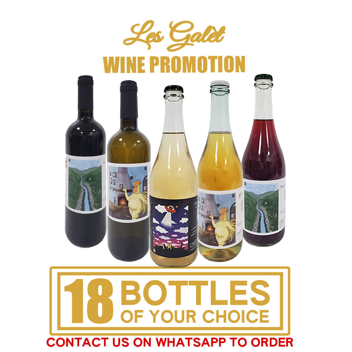 18 LES GALÈT Bottles Package SUPER PROMOTION! (Contact us on Whatsapp)