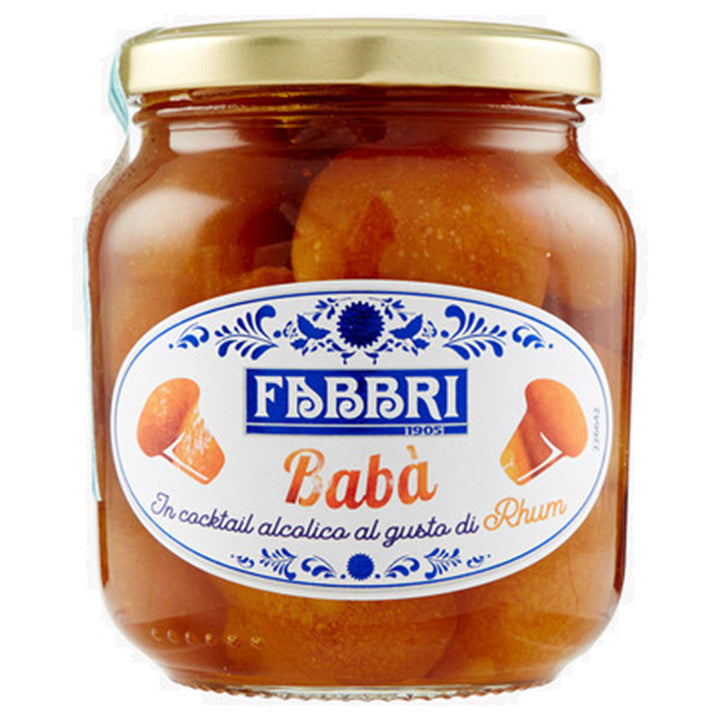 Rumbaba Label Babà with Rum Fabbri - Jar 400g – Simplyfresh HK
