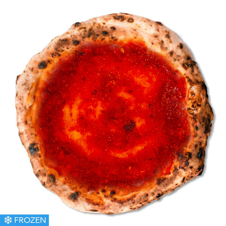 Frozen Artisanal Pizza Base with Tomato Sauce 6"