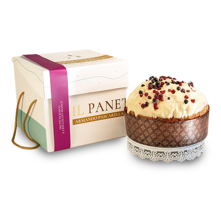 PANETTONE WILD FRUITS AND WHITE CHOCOLATE 1Kg (Armando Pascarella)