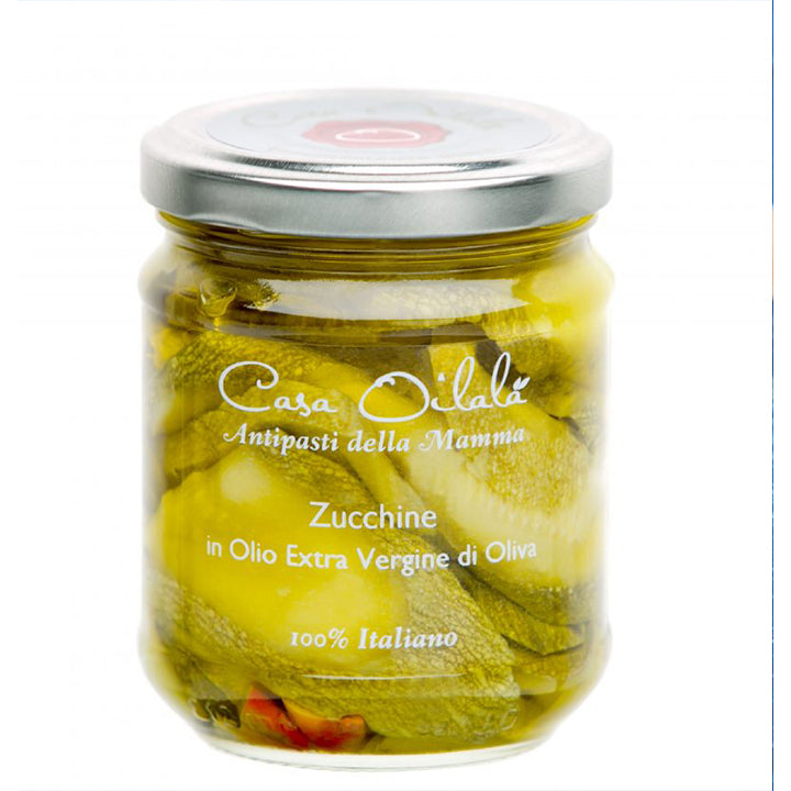 Zucchini in Extra Virgin Olive Oil 190g