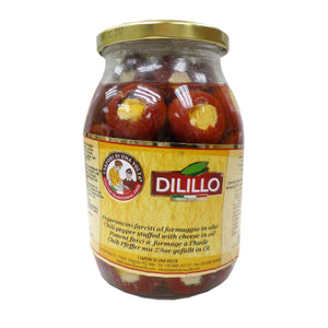 Pepper Stuffed with Cheese "Dilillo" in Oil 1062ml/jar