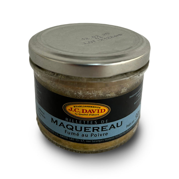 Mackerel Rillettes Smoked with Pepper 90g Jar