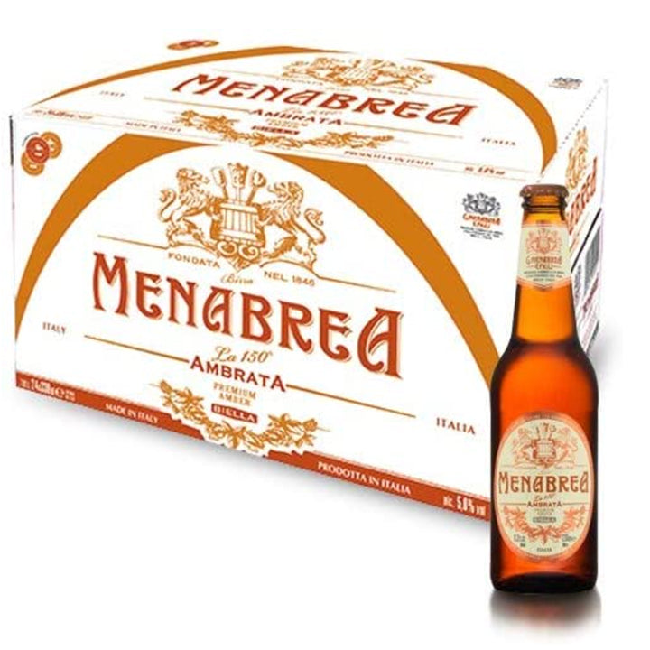 Menabrea Amber 330ml 24btl Box