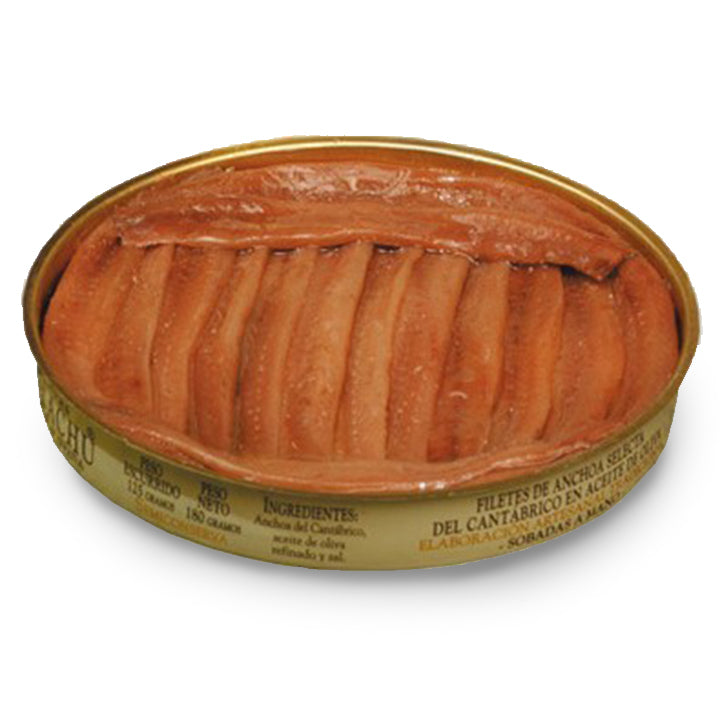 Premium Cantabricum Anchovies Fillets in Olive Oil 180g