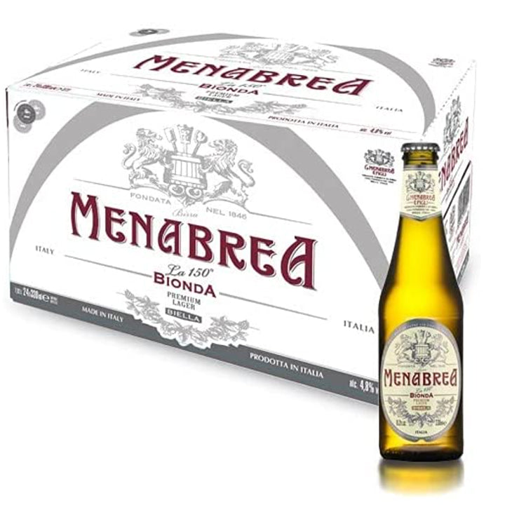 Menabrea Blonde 330ml 24btl box