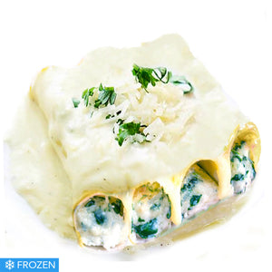 Cannelloni Spinach & Ricotta with Bechamel Tray 1.4kg (8 Portions)