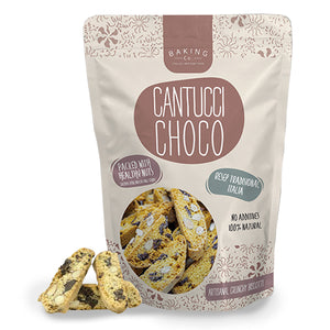 Artisanal chocolate and almonds cantucci cookies 200g