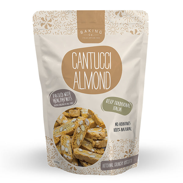 Artisanal almond cantucci cookies 200g