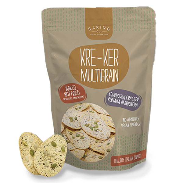 Artisanal Sourdough Cracker "Kre-Ker" Multigrain 150g
