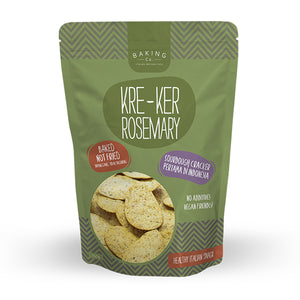 Artisanal Sourdough Cracker "Kre-Ker" Rosemary 150g